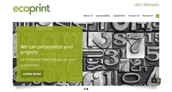 Desktop Screenshot of ecoprint.com