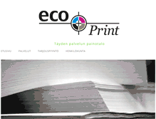 Tablet Screenshot of ecoprint.info