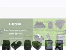 Tablet Screenshot of ecoprint.mx
